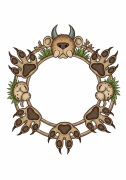 Wildhearted Embrace: A Beastly Garland