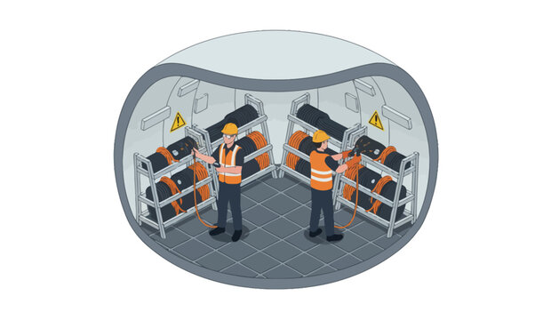 Industrial workers, factory workers, manufacturing team, industry professionals, vector illustration