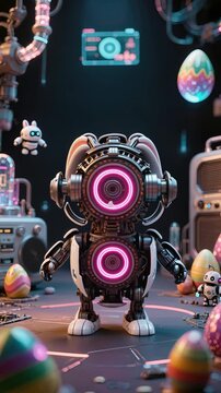 A robot transforms