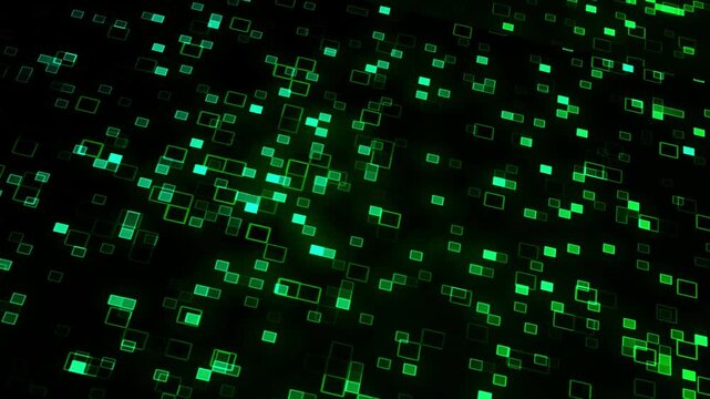 digital binary code motion background. abstract technology motion background.