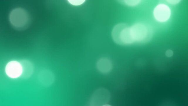 Luminous Deep Emerald Green Sky Heavily Diffused Cinematic Abstract Background Video Glow Loop