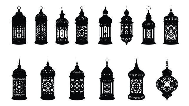 An artistic London skyline set featuring a Big Ben vector illustration and houses alongside European landmark silhouettes like the Eiffel Tower and historic cathedrals in a clean city architecture des
