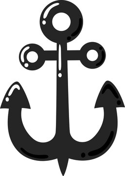 hand drawn anchor illustration