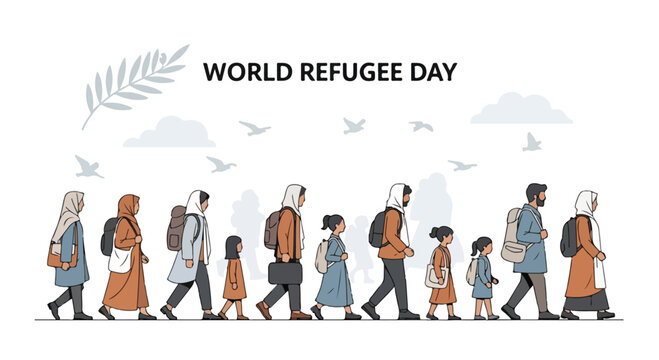 A group of people walking together