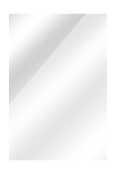 Shiny glass smart phone reflection cutout transparent backgrounds illustration png