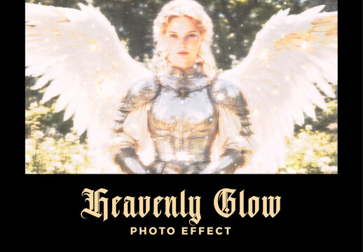 Heavenly Glow Photo Effect