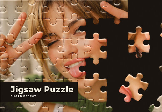 Jigsaw Puzzle Photo Effect