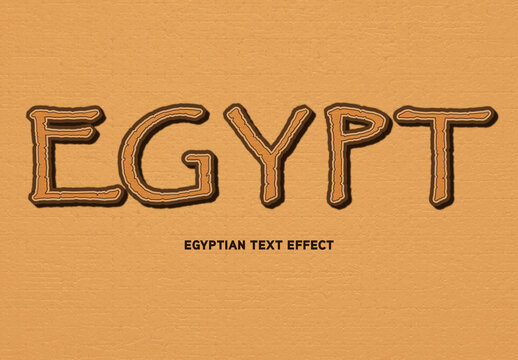 Egyptian Text Effect