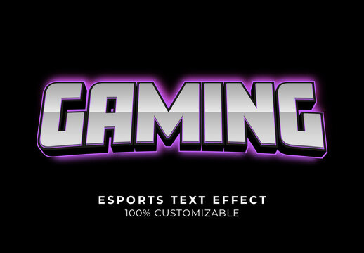 Esports Text Effect