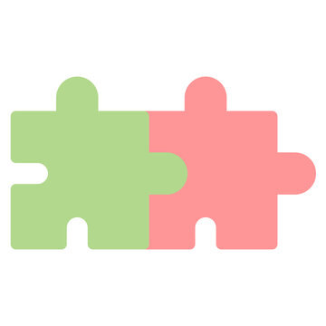 Interlocking Puzzle Pieces: Two vibrant puzzle pieces fit seamlessly together, representing unity, connectivity, and the power of collaboration and problem-solving.