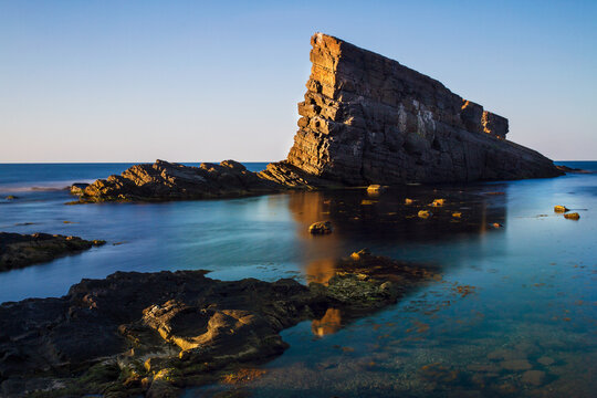 Rock formations The ships near Sinemorets village, Bulgaria