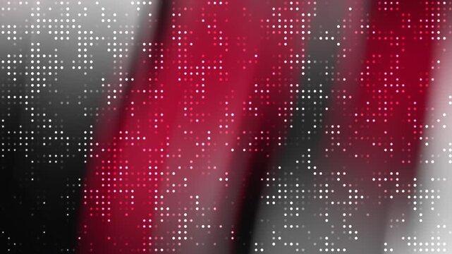 Dotted dark red and gray gradient background. Suitable for designs related to qatari culture, celebrations, or national pride.