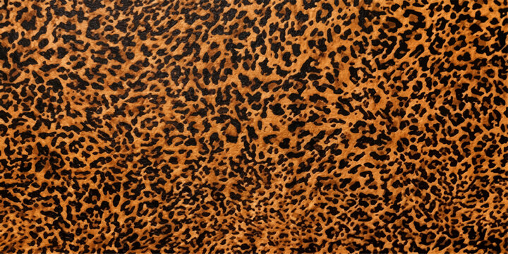 Vibrant Leopard Print Pattern with Natural Detail  for ui, web, art, design, background, etc.