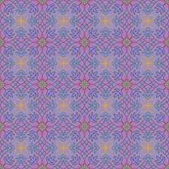Fototapeta premium seamless damask pattern