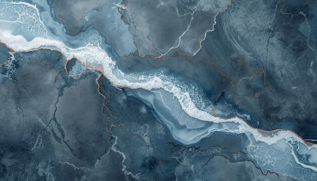 Cracked Ice Current, Marble Water Veins, Frozen Vein Map Cyan Fracture River Glacial Cutlines Saltwater Crust Storm-Tide Marble Frosted Abyss Deltas The Blue Faultline