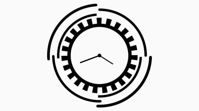 clock countdown and time icon progress time