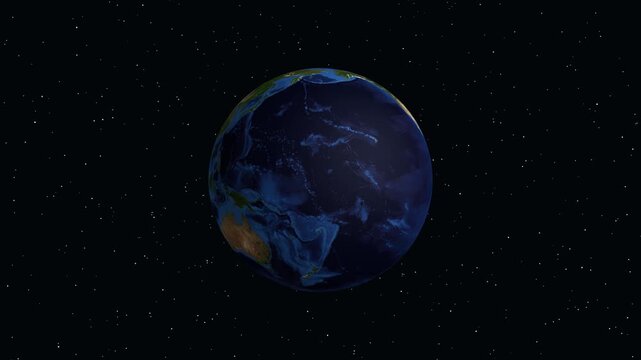 Animated Zoom from Space to Comilla City in Bangladesh on Earth