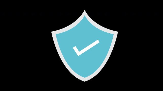 shield with a lock symbolizing protection, security, encryption, and safeguarding data or assets against unauthorized access and potential threats in the digital environment