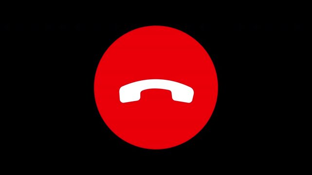 colorful Icons of call, message, cell transparent background with Alpha Channel