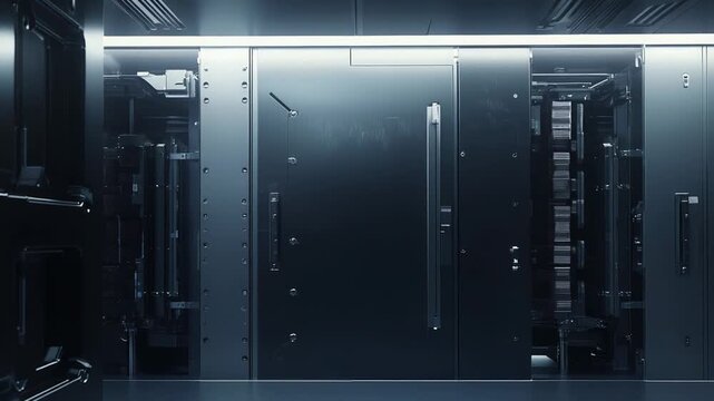 Server racks fill a modern data center, showcasing high density computing hardware, networked storage and infrastructure that power cloud services, ai and big data operations