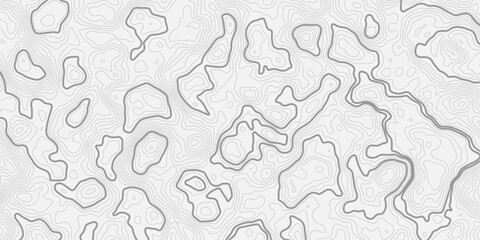 Professional Topographic Wallpaper with Detailed Relief Map Contour Lines. Modern Geographic Pattern for Outdoor and Exploration Themes. © ALAMA