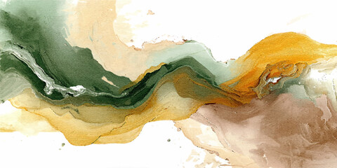 An artistic oil painting on canvas featuring a colorful map of Europe with paint splashes and grunge textures depicting the world geography and relief across a white background © Sakib