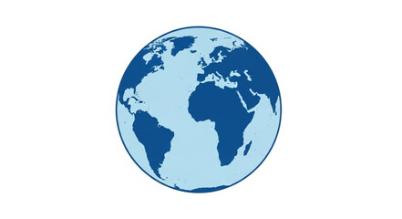 Obraz premium Globe Earth Planet World Map.