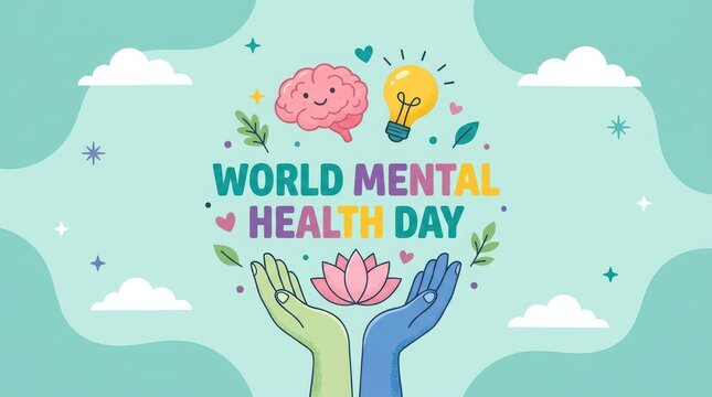 World mental health day promoting wellbeing awareness and support for mental health
