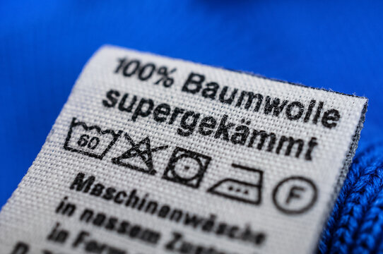 Waschanleitung im Haushalt