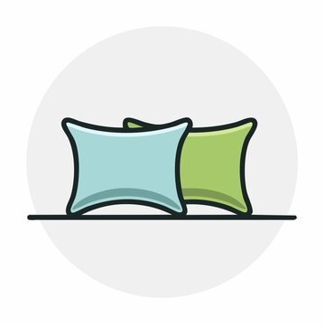 Two Pillows Icon