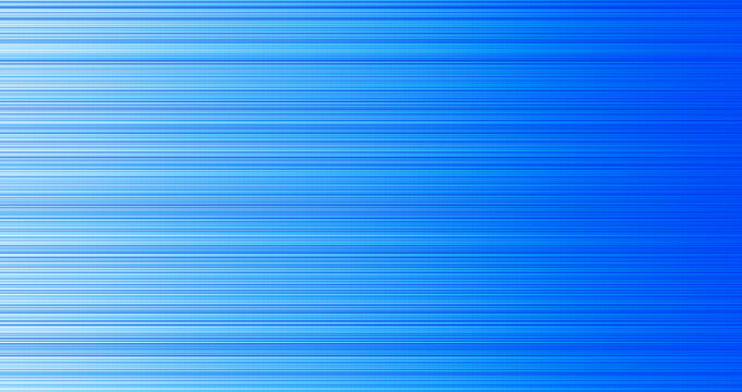 Abstract Blue Background with Horizontal Lines and Gradient Effect