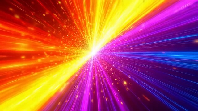 RGB Channel Split and Alignment Energy Burst