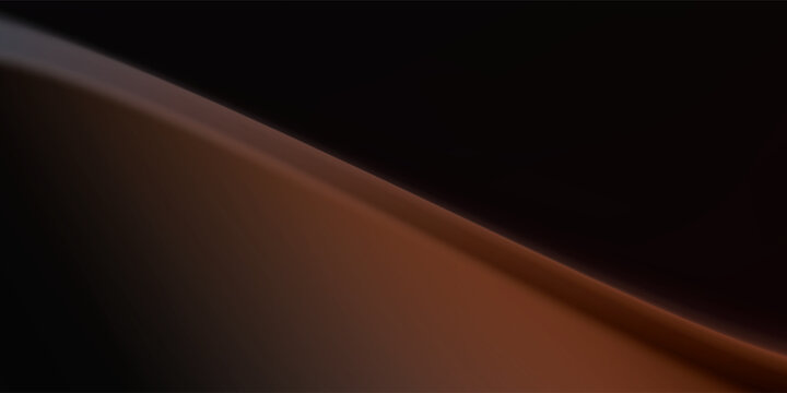 Abstract flowing brown and black liquid texture background.