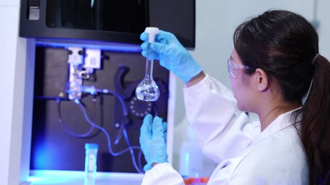 Laboratory research experiment science lab visual documentation controlled environment close-up view scientific inquiry