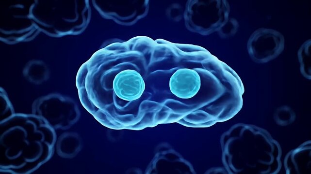 Symmetrical Luminous Neural Stem Cell Division in Brain Hippocampus