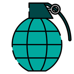 Naklejka premium Military Illustration