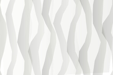 Fototapeta premium Transparent tulle folds create gentle sunlight shadows.