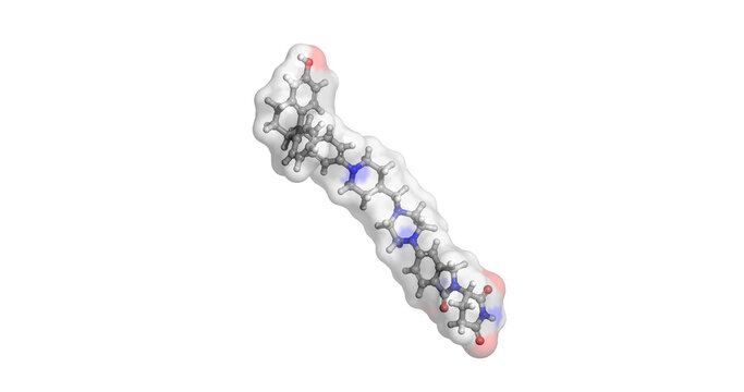 Vepdegestrant, PROTAC estrogen receptor degrader for breast cancer, 3D molecule 4K
