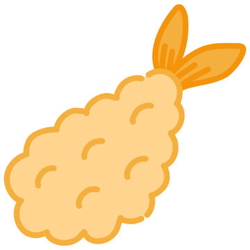 Illustration of Shrimp Tempura