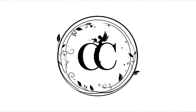 Delicate CC circle design