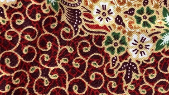 seamless pattern with floral elements