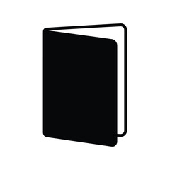 Fototapeta premium Tourist with camera silhouette vector icon