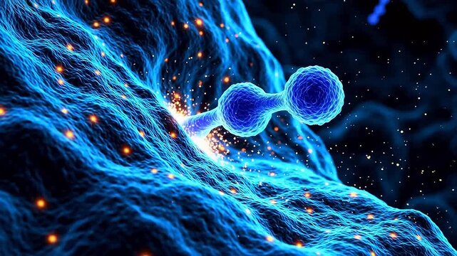 Synaptic Membrane Fusion - SNARE Complex Action