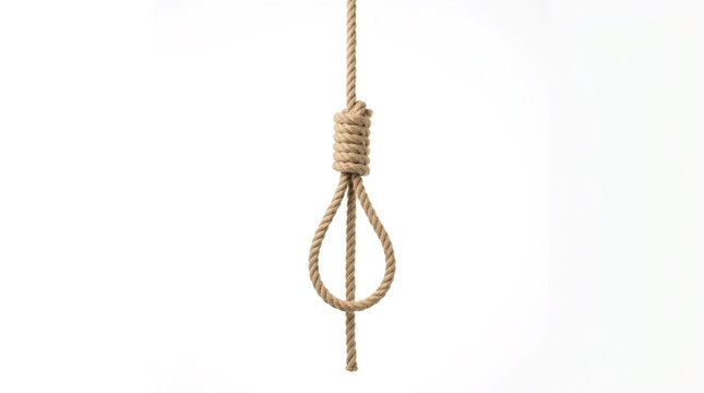 a noose hanging from a rope