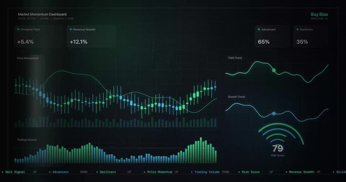 Loop Market Momentum Performance and Trend Analytics Dashboard