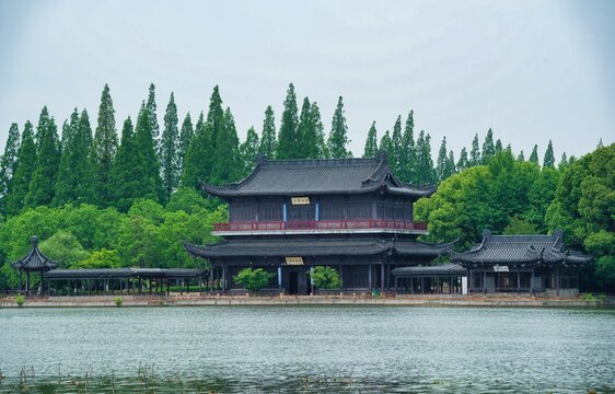 Travel photography of Jinshan Temple Scenic Area in Zhenjiang