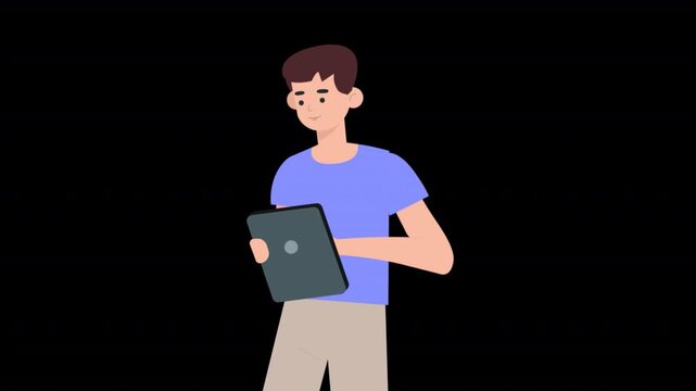 business woman with laptop