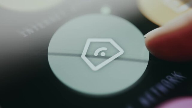 Internet signal within a house icon for Home Network