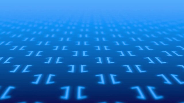 Cinematic 4K Footage of Dynamic Abstract Binary Code Background