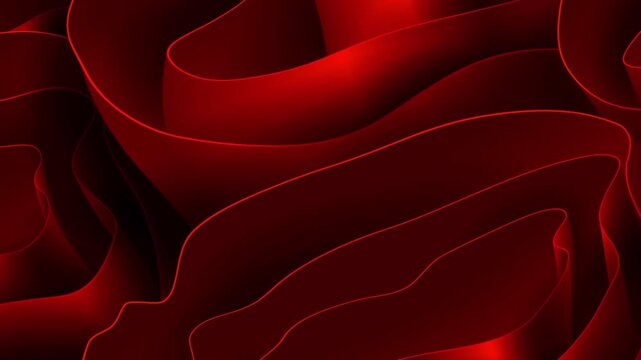 red silk background